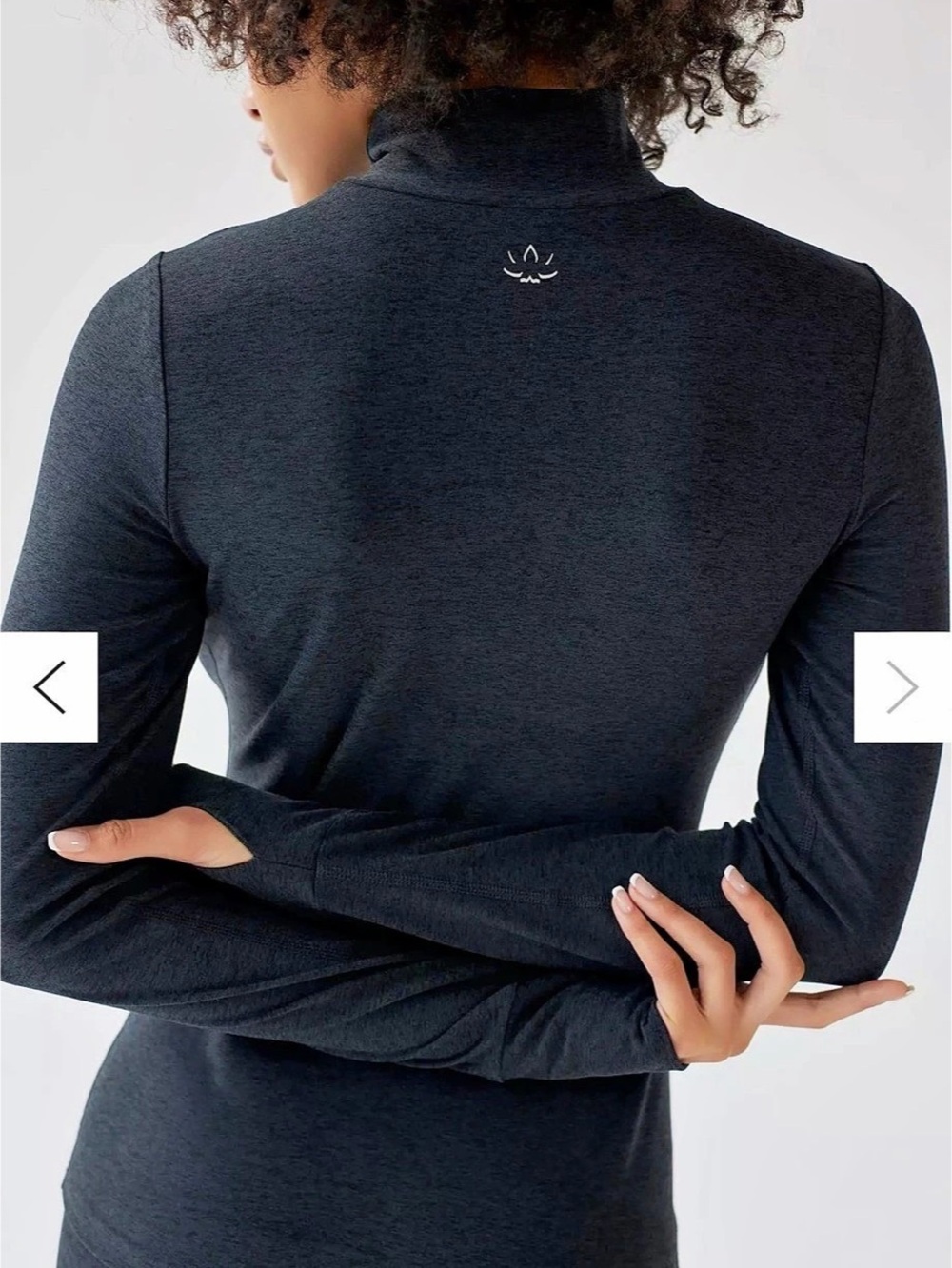 Beyond Yoga Mock Neck Long Sleeve Top
